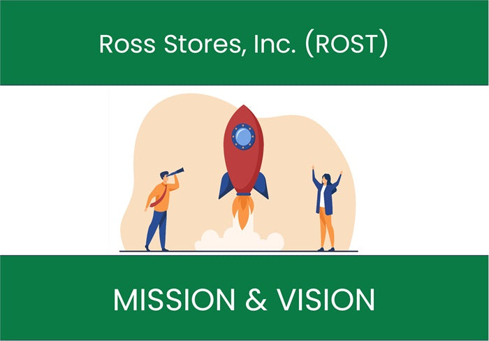 Ross dress for 2025 less mission statement