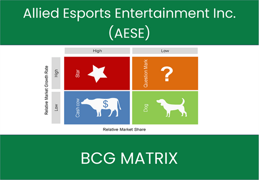 Allied Esports Entertainment Inc. (AESE) BCG Matrix Analysis