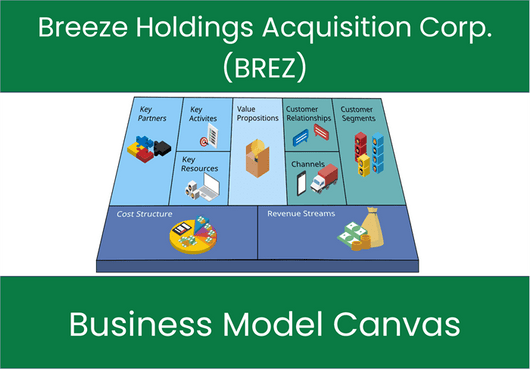 Breeze Holdings Acquisition Corp. (BREZ): Business Model Canvas
