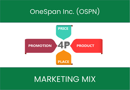 Marketing Mix Analysis of OneSpan Inc. (OSPN)
