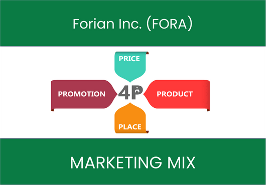 Marketing Mix Analysis of Forian Inc. (FORA)