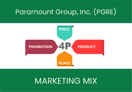Marketing Mix Analysis of Paramount Group, Inc. (PGRE)