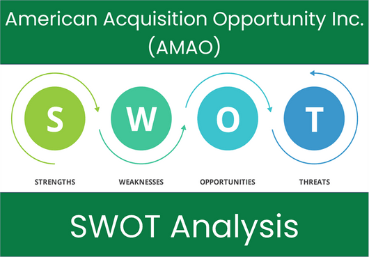 What are the Strengths, Weaknesses, Opportunities and Threats of American Acquisition Opportunity Inc. (AMAO)? SWOT Analysis