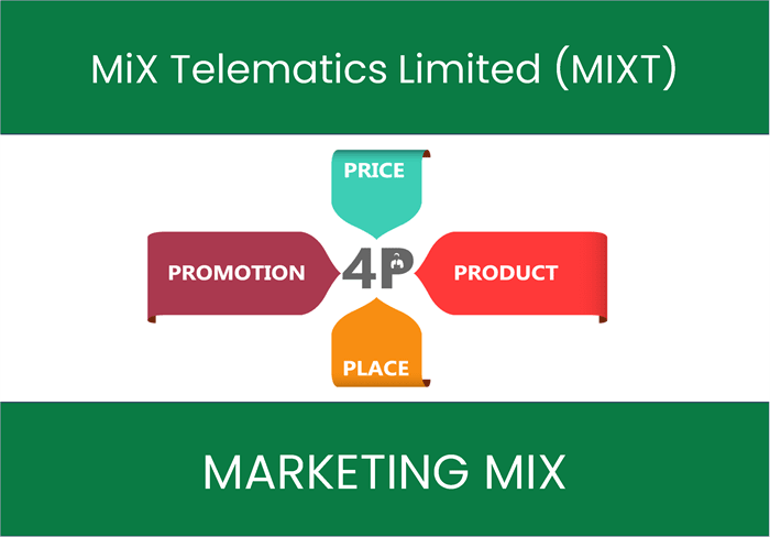 Marketing Mix Analysis of MiX Telematics Limited (MIXT)