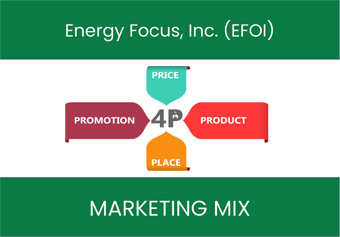 Marketing Mix Analysis of Energy Focus, Inc. (EFOI)