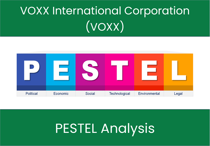 PESTEL Analysis of VOXX International Corporation (VOXX)