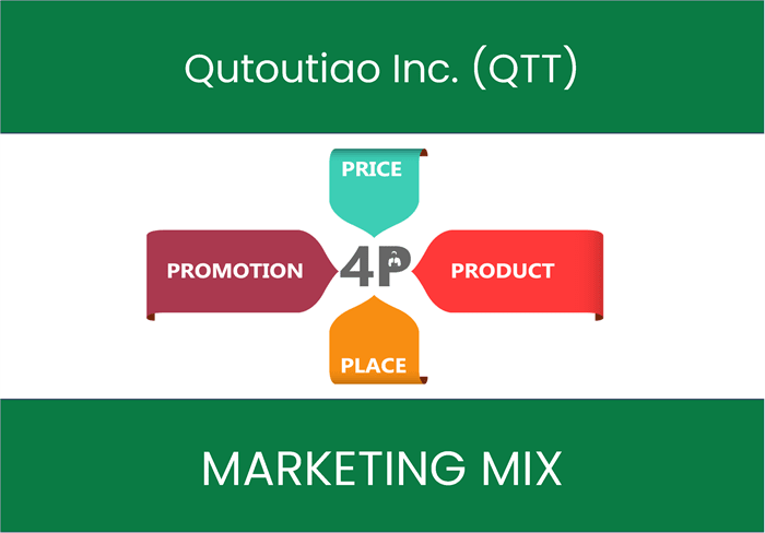 Marketing Mix Analysis of Qutoutiao Inc. (QTT)