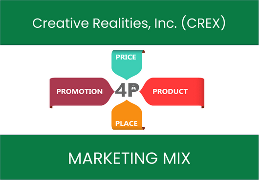 Marketing Mix Analysis of Creative Realities, Inc. (CREX)