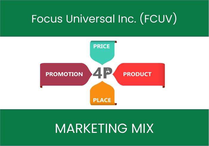 Marketing Mix Analysis of Focus Universal Inc. (FCUV)