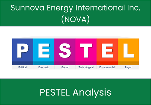 PESTEL Analysis of Sunnova Energy International Inc. (NOVA)