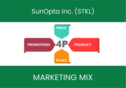 Marketing Mix Analysis of SunOpta Inc. (STKL)