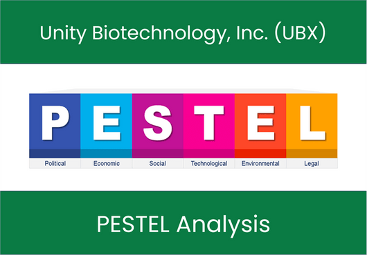 PESTEL Analysis of Unity Biotechnology, Inc. (UBX)
