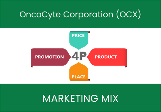 Marketing Mix Analysis of OncoCyte Corporation (OCX)