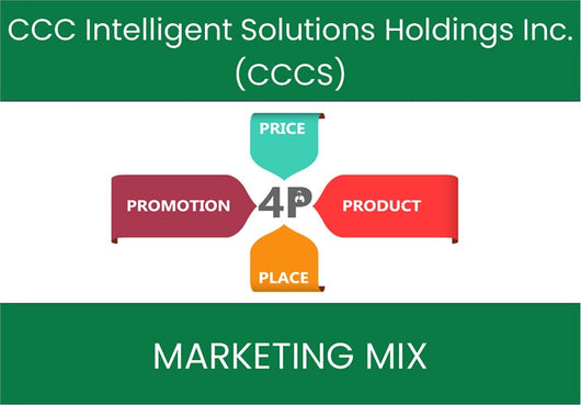 Marketing Mix Analysis of CCC Intelligent Solutions Holdings Inc. (CCCS).