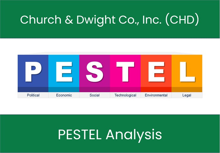 PESTEL Analysis of Church & Dwight Co., Inc. (CHD).