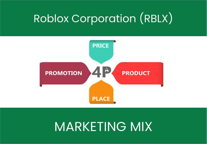 Marketing Mix Analysis of Roblox Corporation (RBLX).