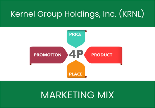 Marketing Mix Analysis of Kernel Group Holdings, Inc. (KRNL)
