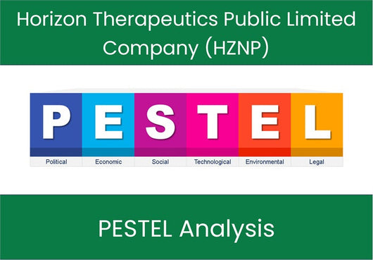 PESTEL Analysis of Horizon Therapeutics Public Limited Company (HZNP).