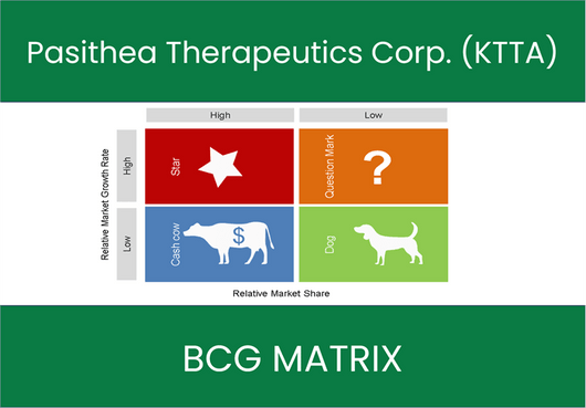 Pasithea Therapeutics Corp. (KTTA) BCG Matrix Analysis