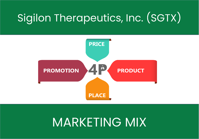 Marketing Mix Analysis of Sigilon Therapeutics, Inc. (SGTX)