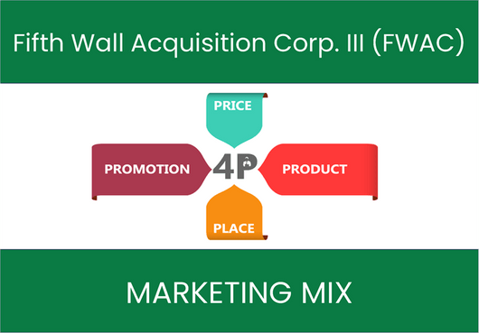 Marketing Mix Analysis of Fifth Wall Acquisition Corp. III (FWAC)