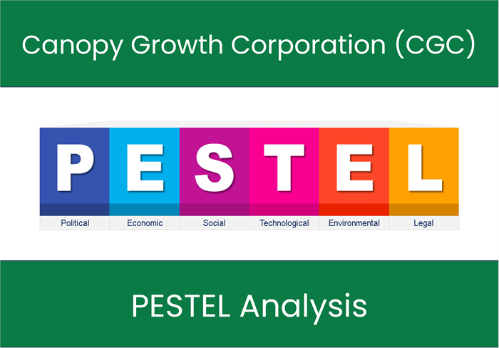 PESTEL Analysis of Canopy Growth Corporation (CGC)