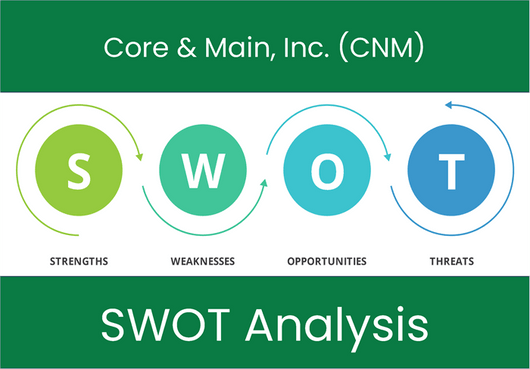 What are the Strengths, Weaknesses, Opportunities and Threats of Core & Main, Inc. (CNM). SWOT Analysis.