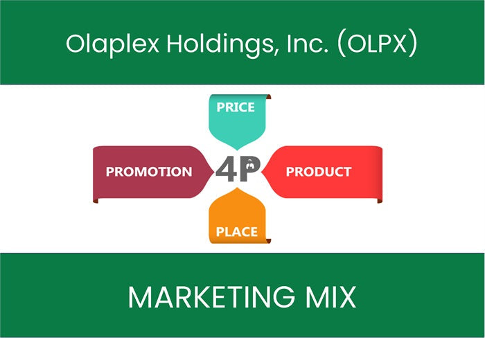 Marketing Mix Analysis of Olaplex Holdings, Inc. (OLPX).