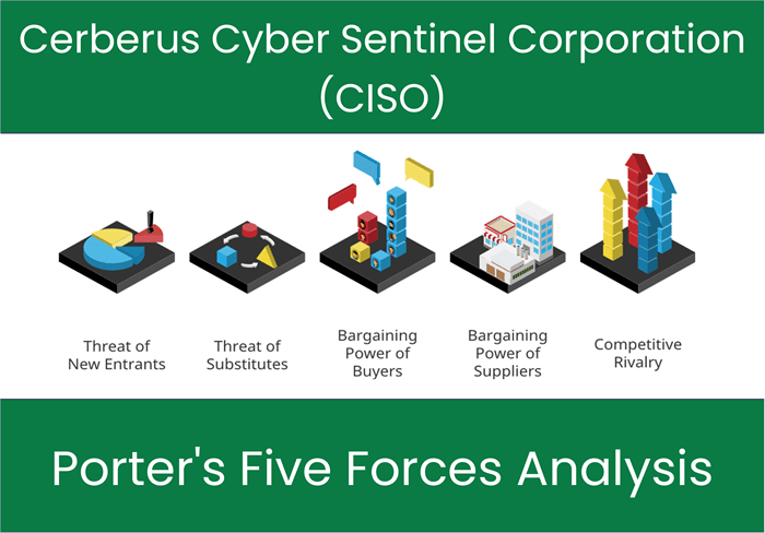 What are the Michael Porter’s Five Forces of Cerberus Cyber Sentinel Corporation (CISO)?