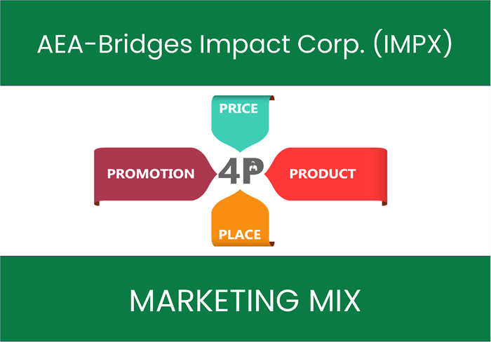 Marketing Mix Analysis of AEA-Bridges Impact Corp. (IMPX)