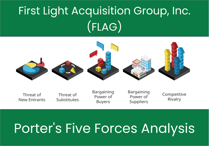 What are the Michael Porter’s Five Forces of First Light Acquisition Group, Inc. (FLAG)?