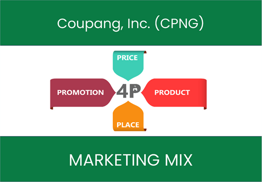 Marketing Mix Analysis of Coupang, Inc. (CPNG)