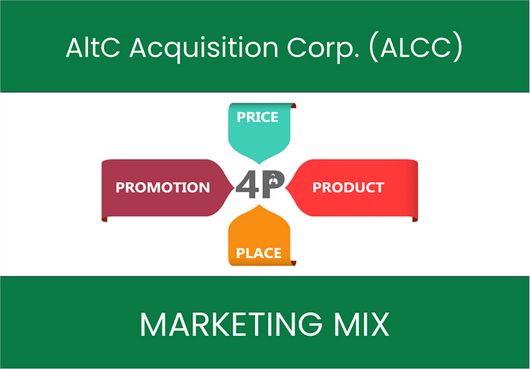 Marketing Mix Analysis of AltC Acquisition Corp. (ALCC)
