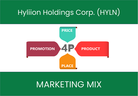Marketing Mix Analysis of Hyliion Holdings Corp. (HYLN)