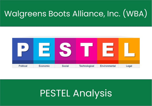 PESTEL Analysis of Walgreens Boots Alliance, Inc. (WBA).