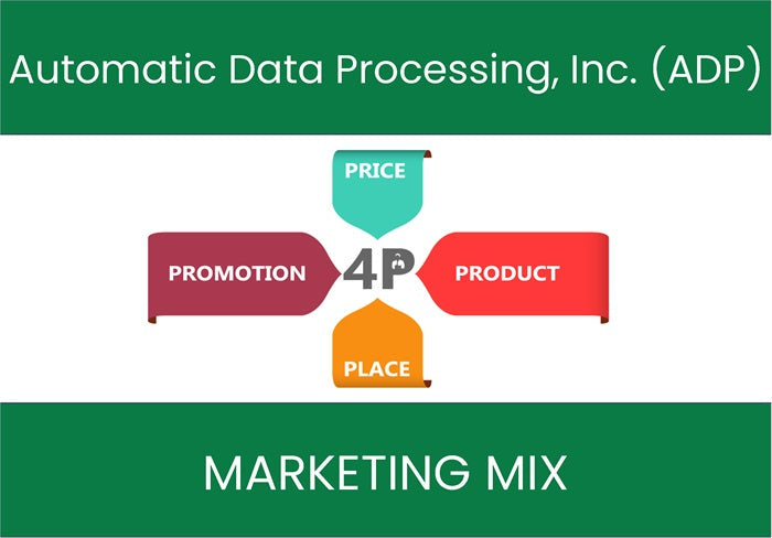 Marketing Mix Analysis of Automatic Data Processing, Inc. (ADP).