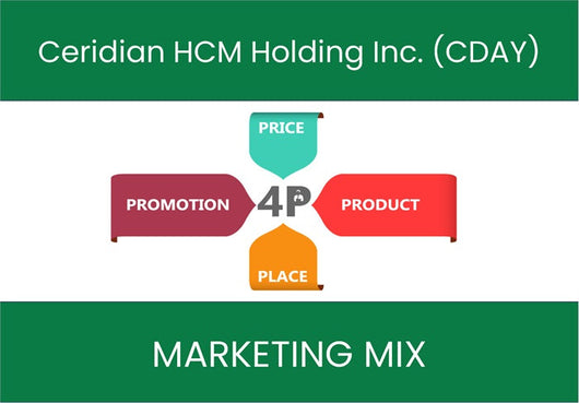 Marketing Mix Analysis of Ceridian HCM Holding Inc. (CDAY).
