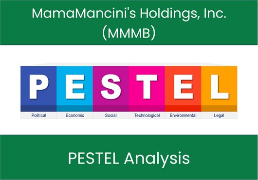 PESTEL Analysis of MamaMancini's Holdings, Inc. (MMMB)