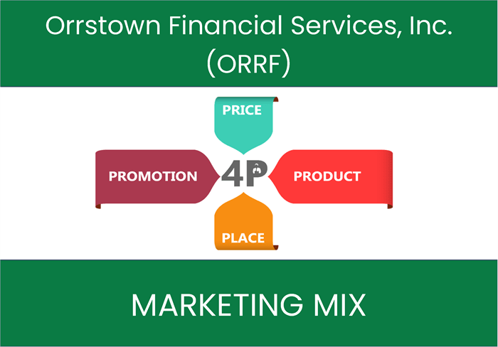 Marketing Mix Analysis of Orrstown Financial Services, Inc. (ORRF)