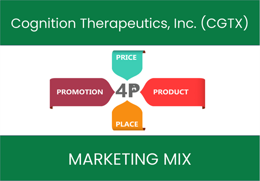 Marketing Mix Analysis of Cognition Therapeutics, Inc. (CGTX)