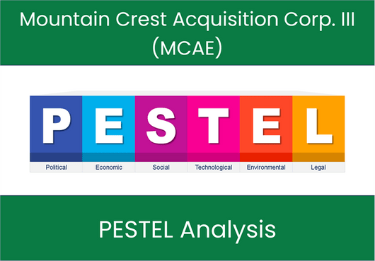 PESTEL Analysis of Mountain Crest Acquisition Corp. III (MCAE)