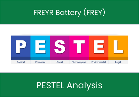 PESTEL Analysis of FREYR Battery (FREY)