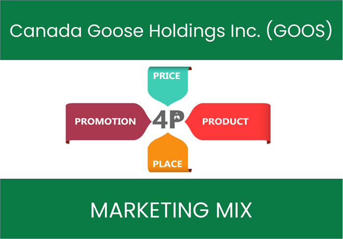 Marketing Mix Analysis of Canada Goose Holdings Inc. (GOOS)