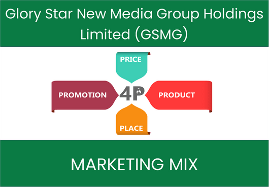 Marketing Mix Analysis of Glory Star New Media Group Holdings Limited (GSMG)