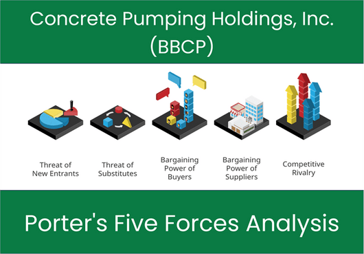 What are the Michael Porter’s Five Forces of Concrete Pumping Holdings, Inc. (BBCP)?