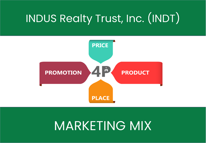 Marketing Mix Analysis of INDUS Realty Trust, Inc. (INDT)