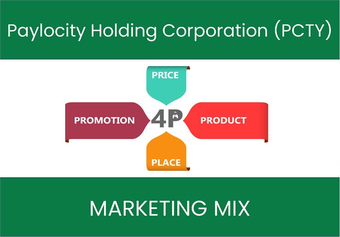 Marketing Mix Analysis of Paylocity Holding Corporation (PCTY).