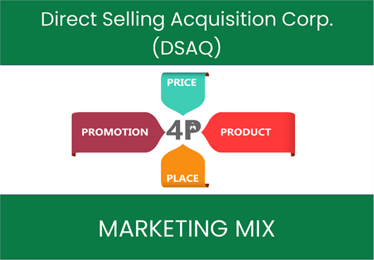 Marketing Mix Analysis of Direct Selling Acquisition Corp. (DSAQ)