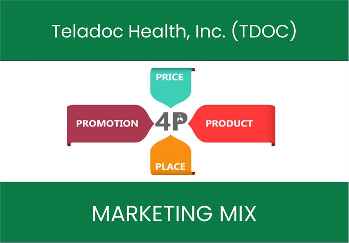 Marketing Mix Analysis of Teladoc Health, Inc. (TDOC).