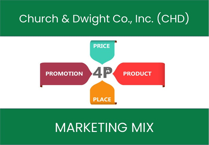 Marketing Mix Analysis of Church & Dwight Co., Inc. (CHD).